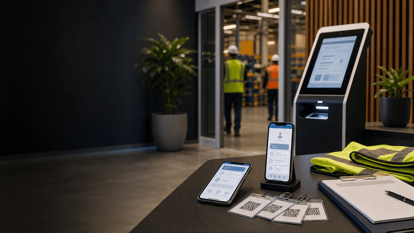 Modern workforce onboarding and field operations workspace